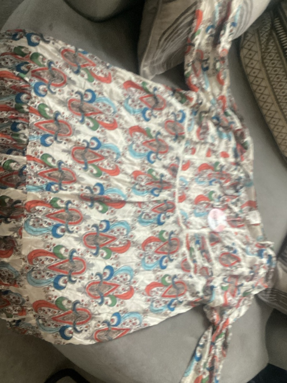 Hayden Multicolor Paisley Print Dress